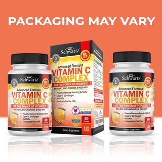 Foto 2 | Suplemento de Complejo de Vitamina C Bioschwartz 1000 Mg + Zinc - Venta Internacional