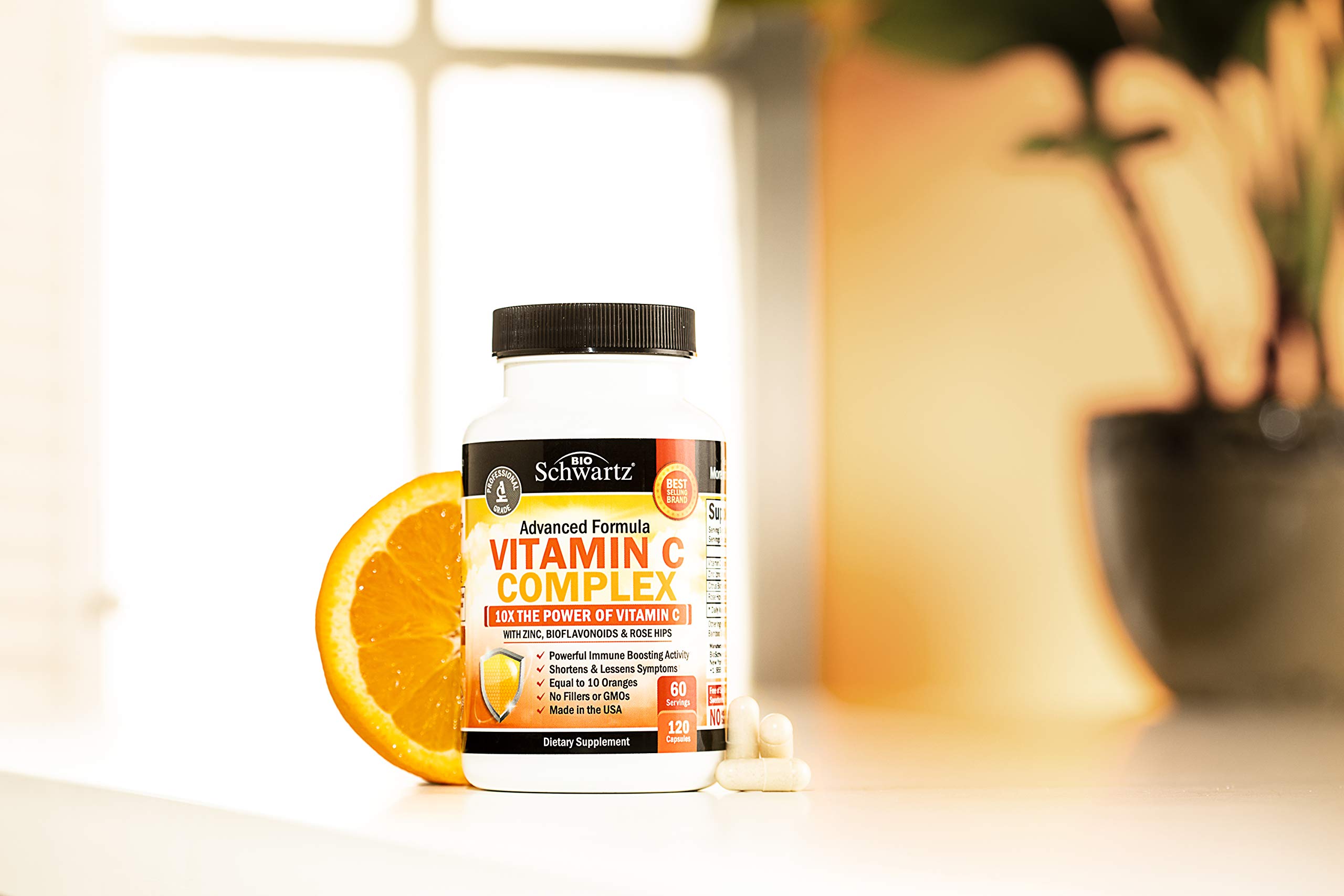 Foto 7 pulgar | Suplemento de Complejo de Vitamina C Bioschwartz 1000 Mg + Zinc - Venta Internacional