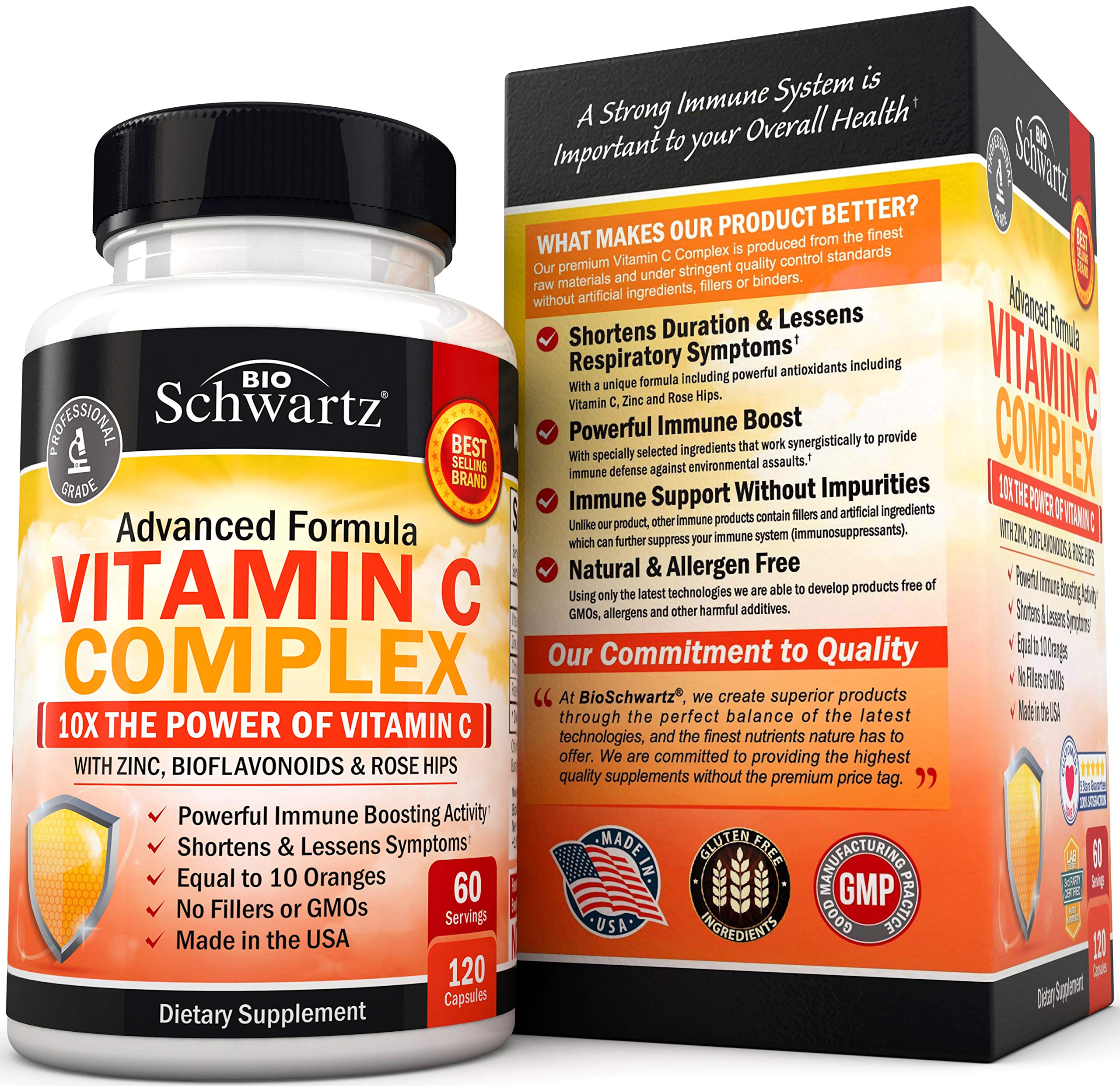 Foto 8 pulgar | Suplemento de Complejo de Vitamina C Bioschwartz 1000 Mg + Zinc - Venta Internacional