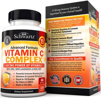 Foto 7 | Suplemento de Complejo de Vitamina C Bioschwartz 1000 Mg + Zinc - Venta Internacional
