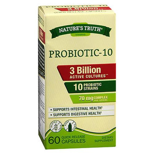 Foto 2 pulgar | Suplemento Nature's Truth Probiotic-10 Quick Release 60 Cápsulas - Venta Internacional.