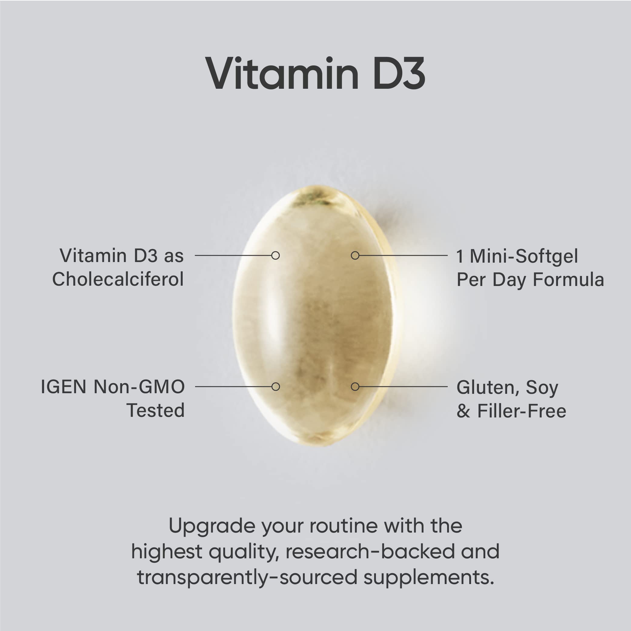 Foto 5 | Suplemento De Vitamina D Sports Research, 10 000 Ui, 120 Cápsulas Blandas - Venta Internacional.