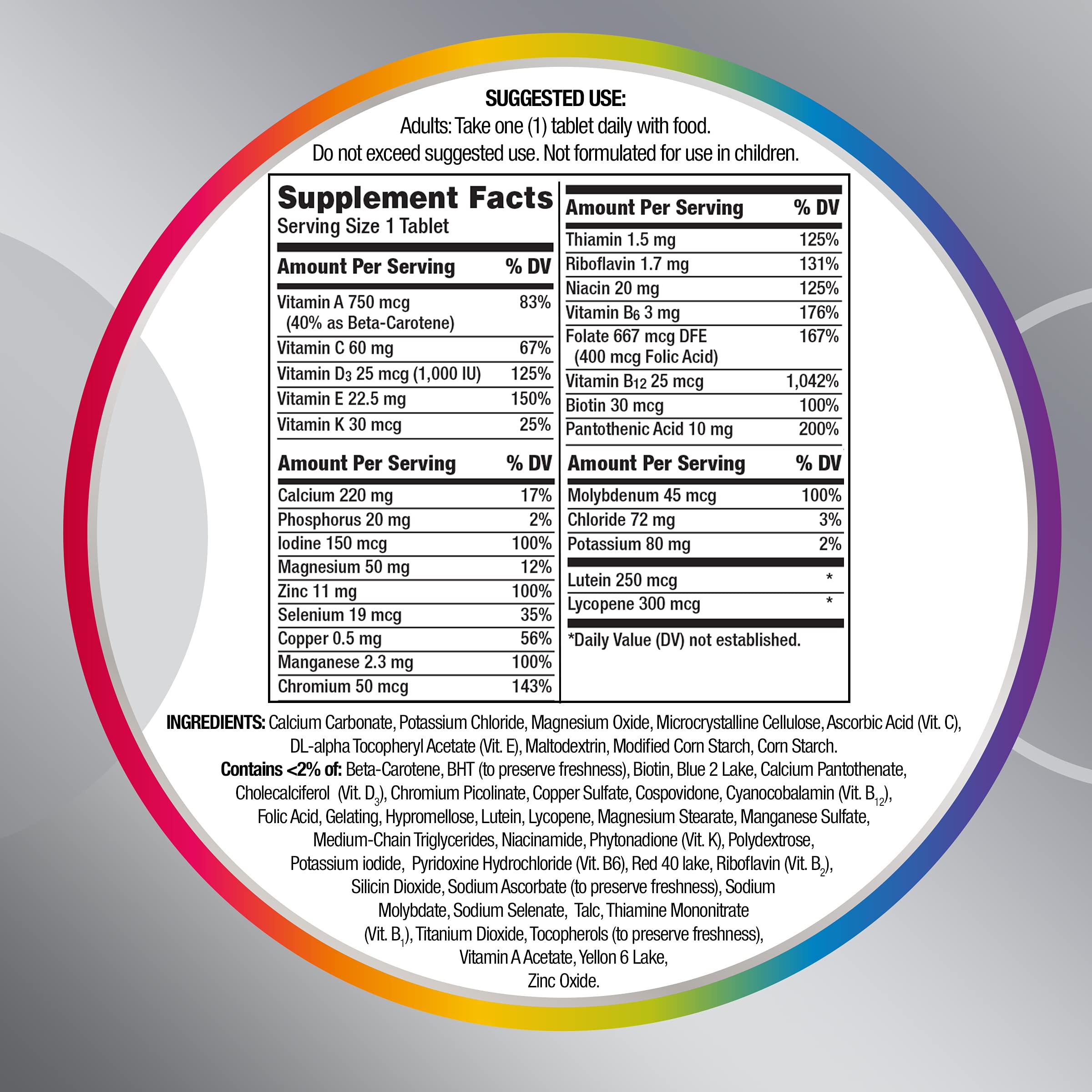 Foto 8 pulgar | Centro De Tabletas Multivitamínicas Para La Salud De Los Ojos/El Corazón Y El Cerebro - Venta Internacional