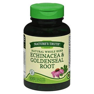 Foto 1 | Suplemento Nature's Truth De Equinácea Y Raíz De Sello Dorado 100 Ca - Venta Internacional.