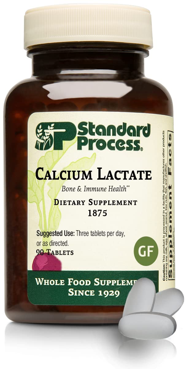 Foto 1 | Suplemento De Lactato De Calcio Standard Process 90 Comprimidos - Venta Internacional.