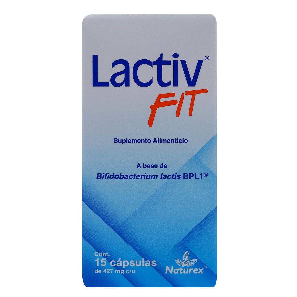 Suplemento Alimenticio Naturex Lactiv Fit 15 Cápsulas