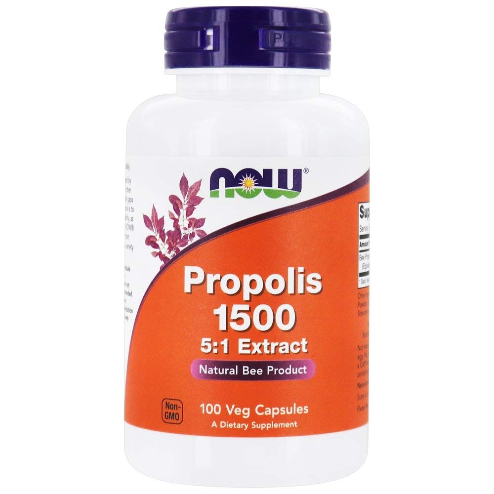 Foto 2 pulgar | Suplemento Now Propolis 1500 Mg con Concentrado 5:1 100 Cápsulas - Venta Internacional