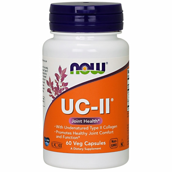 Suplemento Dietético Now Foods Uc-ii Tipo Ii, 60 Cápsulas Veganas - Venta Internacional.