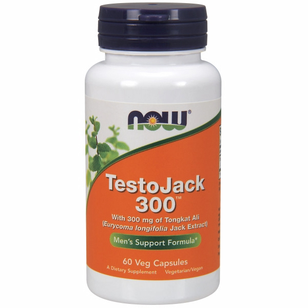 Foto 2 pulgar | Suplemento Testojack 300 Extra Strength De Now Foods, 60 Cápsulas - Venta Internacional.