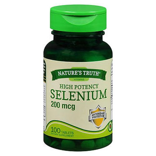 Foto 2 pulgar | Suplemento Nature's Truth De Selenio De Alta Potencia, 100 Tabletas - Venta Internacional.