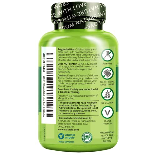 Foto 4 pulgar | Multivitamínico Masticable Vitamin Naturelo para Niños 60 Tabletas - Venta Internacional