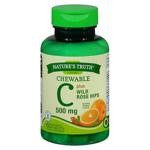 Foto 2 pulgar | Suplemento Nature's Truth Chewable C Plus De Rosa Mosqueta Silvestre 60  - Venta Internacional.