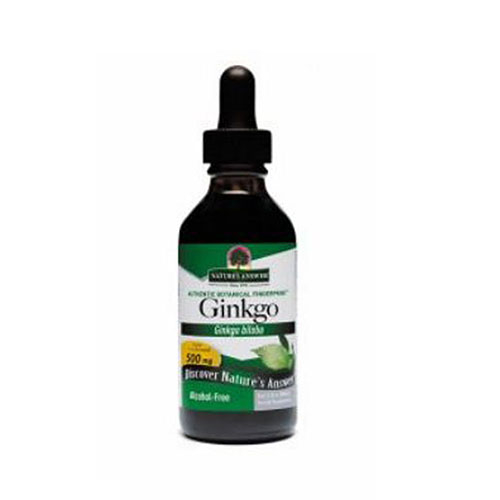 Foto 2 pulgar | Suplemento Nature's Answer De Hoja De Ginkgo Sin Alcohol, 60 Ml - Venta Internacional.