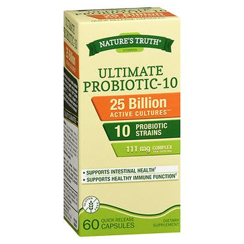 Foto 2 pulgar | Suplemento Nature's Truth Ultimate Probiotic-10 60 Cápsulas - Venta Internacional.