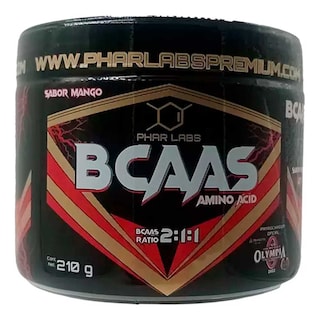 Foto 1 | Suplemento Phar Labs Aminoacidos Bcaas 30 Servicios