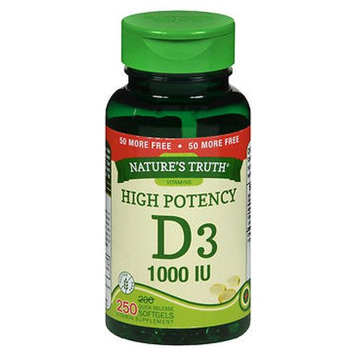 Foto 2 pulgar | Suplemento De Vitamina D3 De Nature's Truth 250 Cápsulas Blandas - Venta Internacional.