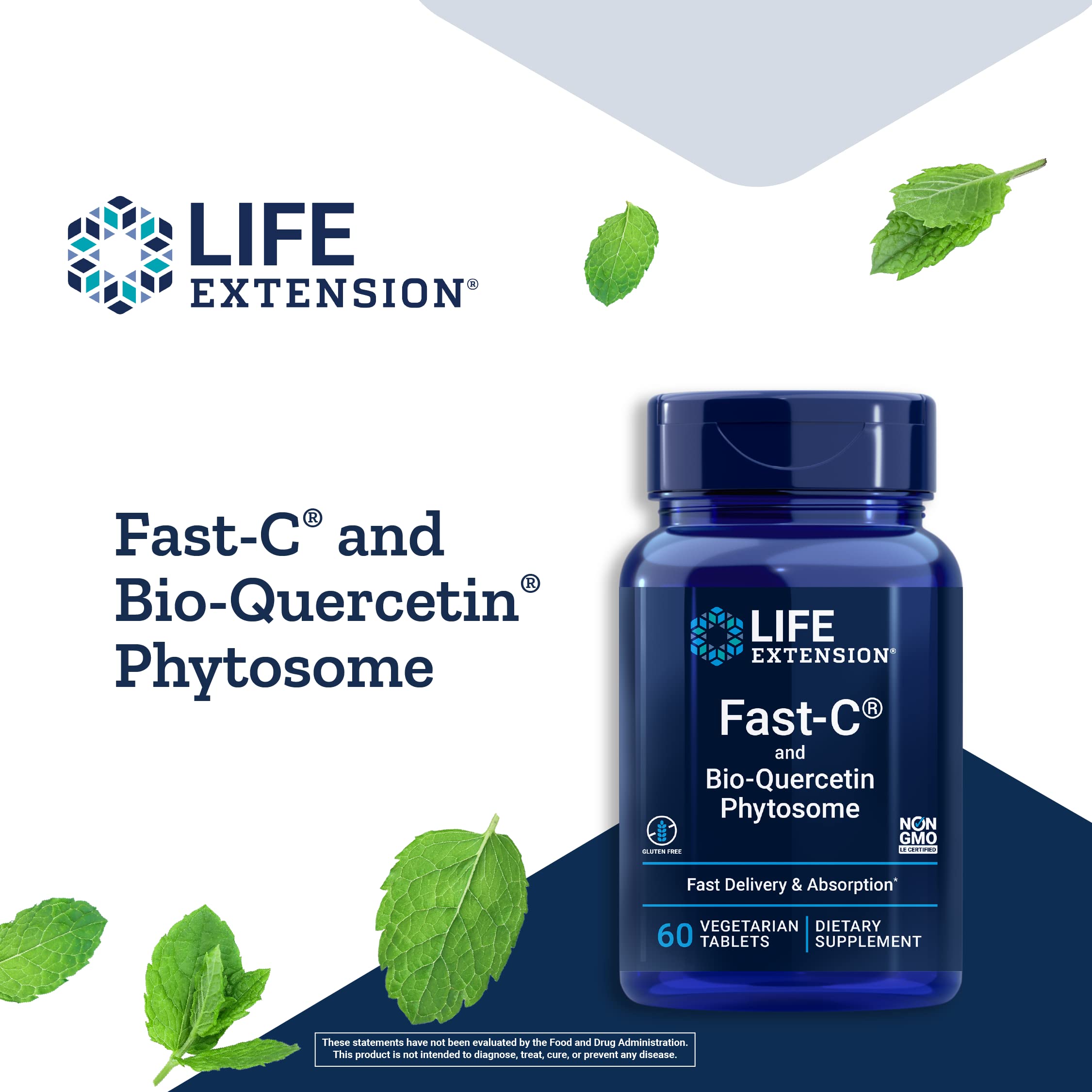 Foto 4 | Suplemento Life Extension Fast-c Y Fitosoma De Bioquercetina - Venta Internacional.