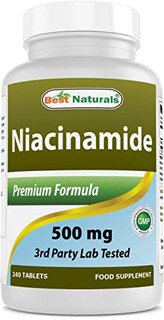 Foto 1 | Suplemento Best Naturals Niacinamida 500 Mg 240 Comprimidos - Venta Internacional.