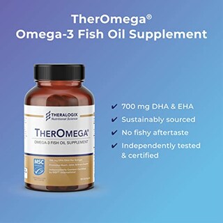 Foto 2 | Suplemento Theralogix Theromega De Aceite De Pescado Omega-3 90 Cápsulas Blandas - Venta Internacional.