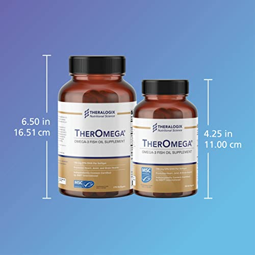 Foto 7 | Suplemento Theralogix Theromega De Aceite De Pescado Omega-3 90 Cápsulas Blandas - Venta Internacional.