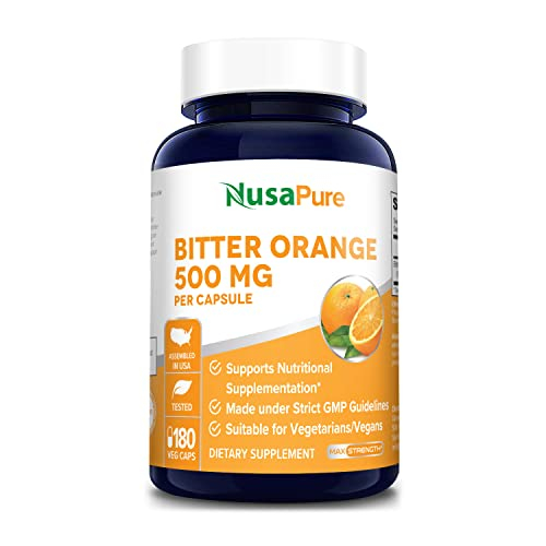 Foto 2 pulgar | Suplemento De Naranja Amarga Nusapure 500 Mg 180 Cápsulas Vegetarianas - Venta Internacional.