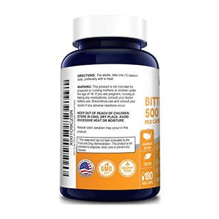 Foto 3 | Suplemento De Naranja Amarga Nusapure 500 Mg 180 Cápsulas Vegetarianas - Venta Internacional.