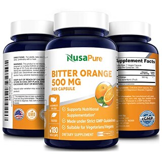 Foto 4 | Suplemento De Naranja Amarga Nusapure 500 Mg 180 Cápsulas Vegetarianas - Venta Internacional.