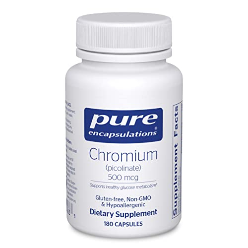 Foto 1 | Suplemento: Pure Encapsulations, Picolinato De Cromo, 500 Mcg (18%) - Venta Internacional.