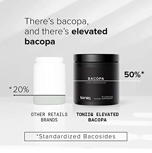 Foto 5 pulgar | Suplemento Toniiq de Bacopa de Ultra Alta Resistencia 14 000 Mg 90 Cápsulas - Venta Internacional