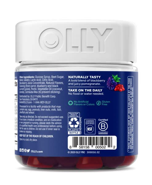 Foto 7 | Gomita Multivitamínica Olly Men's General Health 90 Masticable - Venta Internacional.