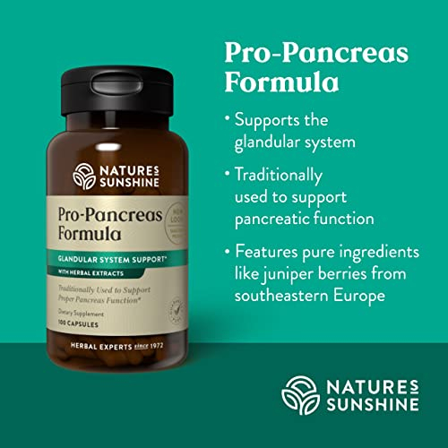 Foto 5 pulgar | Suplemento Nature's Sunshine Pro-páncreas 100 Cápsulas - Venta Internacional.
