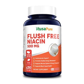 Foto 1 | Niacina Flush Free 500 Mg 200 Cápsulas (sin Ogm Y Sin Gluten - Venta Internacional.