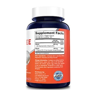 Foto 2 | Niacina Flush Free 500 Mg 200 Cápsulas (sin Ogm Y Sin Gluten - Venta Internacional.