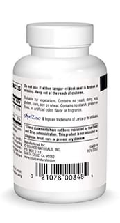 Foto 2 | Supplement Source Naturals Optizinc, Metionina De Zinc, 120 Tabletas - Venta Internacional.
