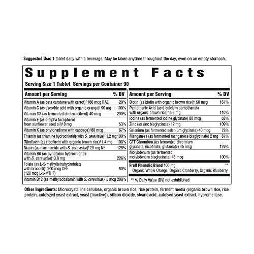 Foto 3 pulgar | Suplemento Multivitamínico Diario Megafood Men's 55+, 90 Tabletas - Venta Internacional.