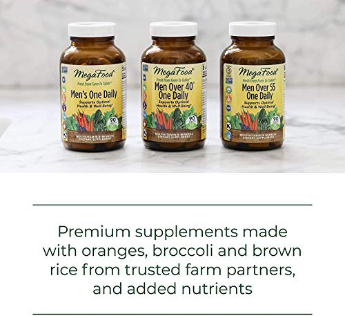 Foto 7 | Suplemento Multivitamínico Diario Megafood Men's 55+, 90 Tabletas - Venta Internacional.
