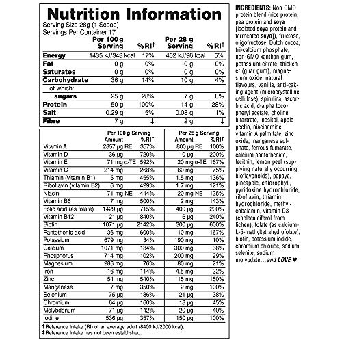 Foto 4 pulgar | Proteína En Polvo Nature's Plus Spiru-tein Chocolate 476 G - Venta Internacional.