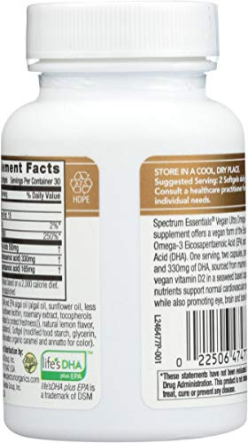Foto 4 | Suplemento Spectrum Essentials Ultra Omega-3 Epa+dha Vegano - Venta Internacional.