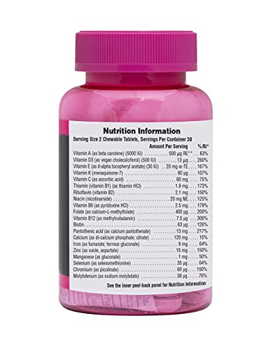 Foto 3 pulgar | Suplemento Nature's Plus Power Teen For Her 60 Comprimidos - Venta Internacional.