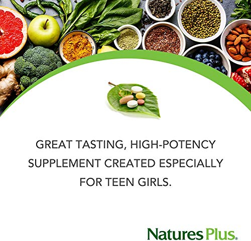 Foto 4 pulgar | Suplemento Nature's Plus Power Teen For Her 60 Comprimidos - Venta Internacional.