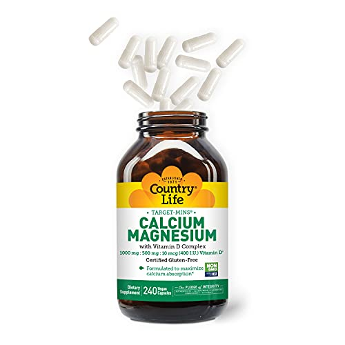 Foto 3 pulgar | Suplemento Country Life Calcium Magnesium Con Vitamina D 240 C - Venta Internacional.