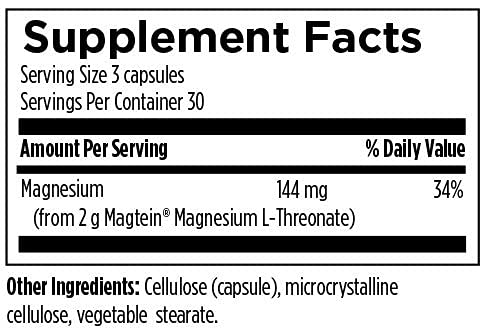 Foto 5 pulgar | Diseños De Suplementos Para La Salud Neuromag Magnesium 90 Cápsulas - Venta Internacional.