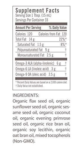 Foto 7 pulgar | Mezcla De Aceites Flora Udo's Choice Omega 369, Botella De Vidrio De 500 Ml - Venta Internacional.