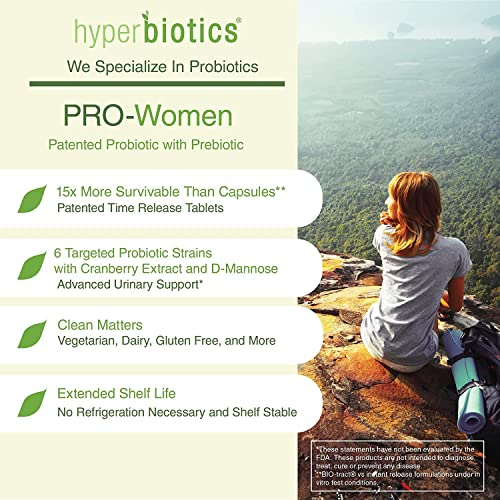 Foto 3 pulgar | Probióticos Hyperbiotics Pro-women Time Release 5 Mil Millones De Cfu - Venta Internacional.