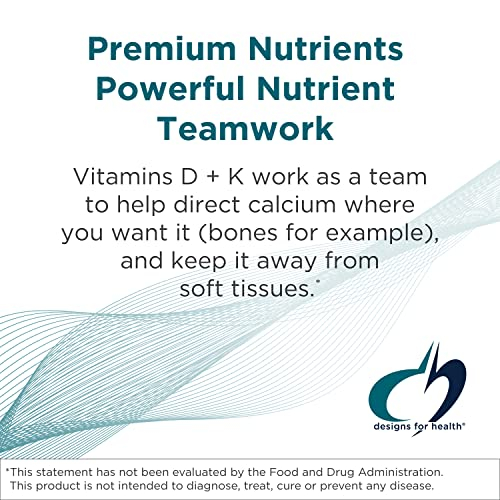 Foto 4 | Diseños De Suplementos Para La Salud Vitamin D Synergy 2000 Ui W/ K - Venta Internacional.