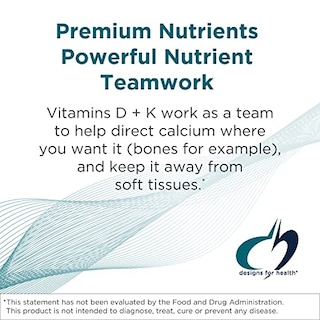 Foto 4 | Diseños De Suplementos Para La Salud Vitamin D Synergy 2000 Ui W/ K - Venta Internacional.