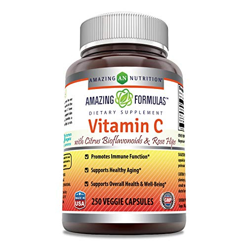Foto 2 pulgar | Complementa 1000 Mg De Vitamina C De Amazing Formulas Con Escaramujo - Venta Internacional.