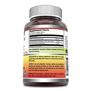 Foto 3 | Complementa 1000 Mg De Vitamina C De Amazing Formulas Con Escaramujo - Venta Internacional.