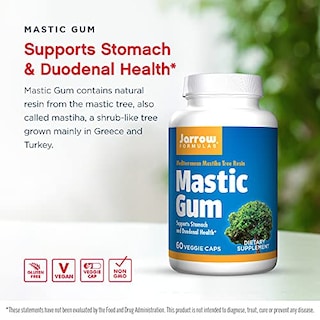 Foto 3 | Suplemento Jarrow Formulas Mastic Gum, 1000 Mg, 60 Cápsulas Vegetarianas - Venta Internacional.