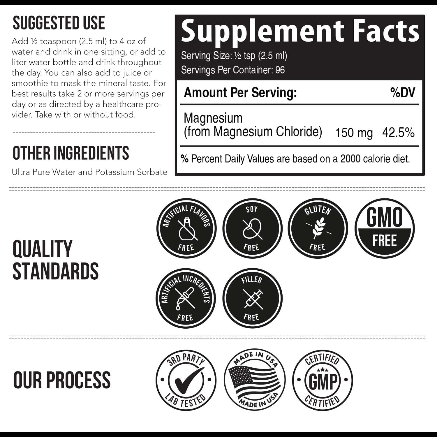 Foto 7 pulgar | Suplemento Triquetra Health Liquid Magnesio 240 Ml - Venta Internacional.